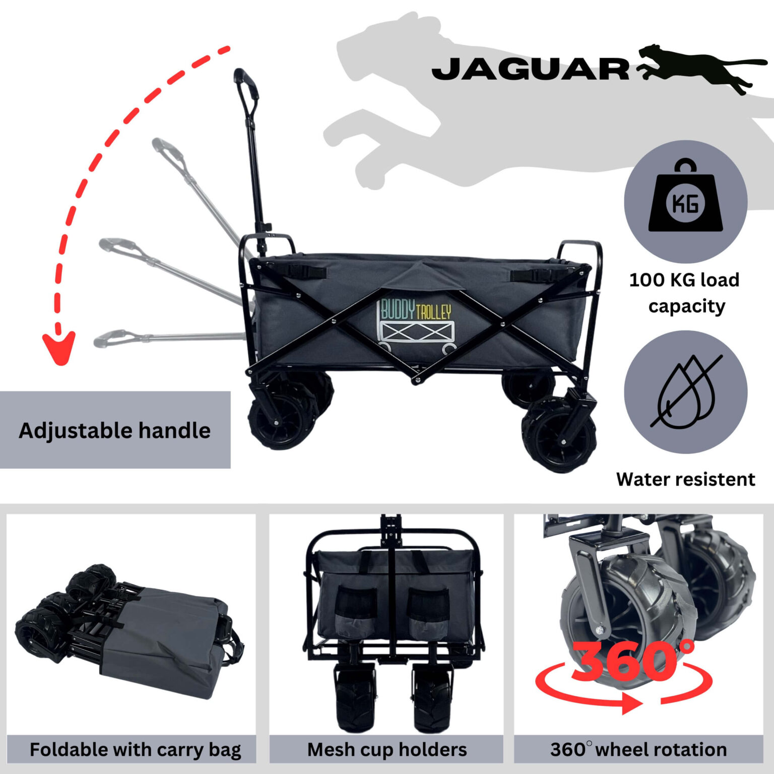 Outdoor trolley for for every adventure