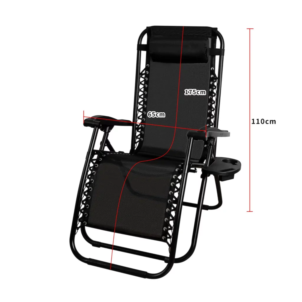MAx Relax Outdoor Camping Recliner Chairs