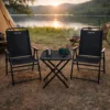 Trailblazer Trio Camping Chairs and Table from KHAOS,table and 2 chairs for outdoors,small table and 2 chairs for patio,table and 2 chairs for camping,camping table and 2 chairs,camping chairs and table,camping chairs and table set,best camping chairs and table,foldable camping chair and table set,foldable camping chairs and table