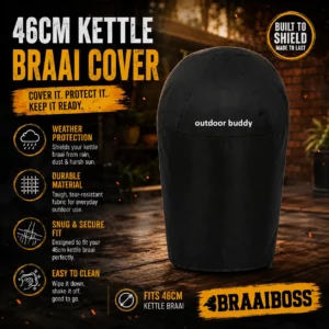 BraaiBoss 46cm Charcoal Kettle Braai Cover
