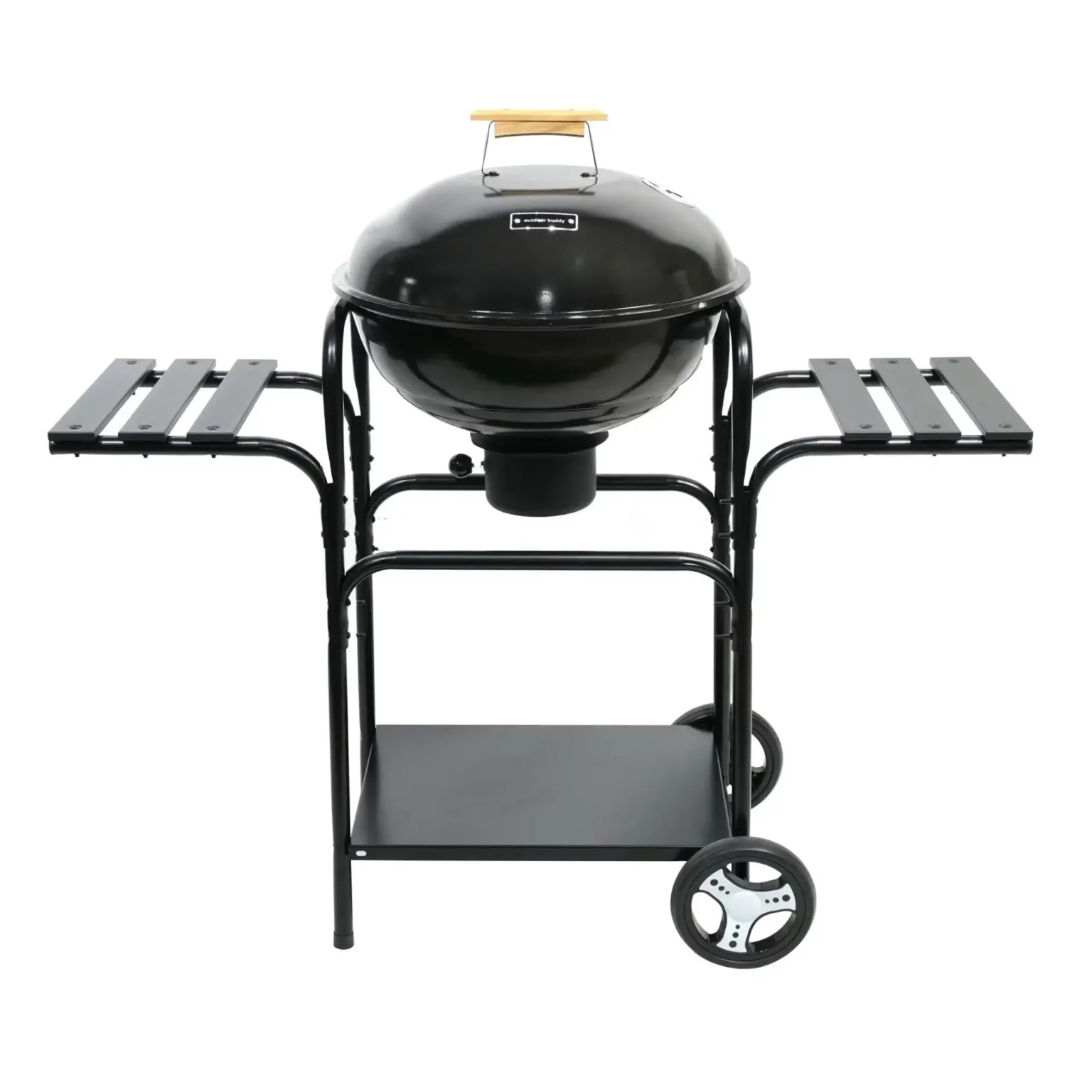 BraaiBoss 46cm Charcoal Kettle Braai with Side Shelves