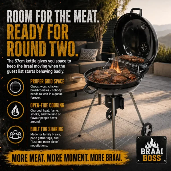 charcoal kettle grill,57cm kettle grill,57cm kettle bbq,weber 57cm kettle grill,57cm charcoal grill,braai boss