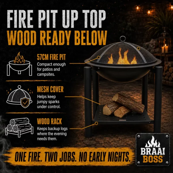 portable braai for sale,portable braai builders warehouse,portable braai ideas,57cm firepit,57cm fire pit,braai grill,braai grill for sale