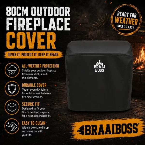 premium quality 57cm kettle braai cover from The BraaiBoss Cape Town