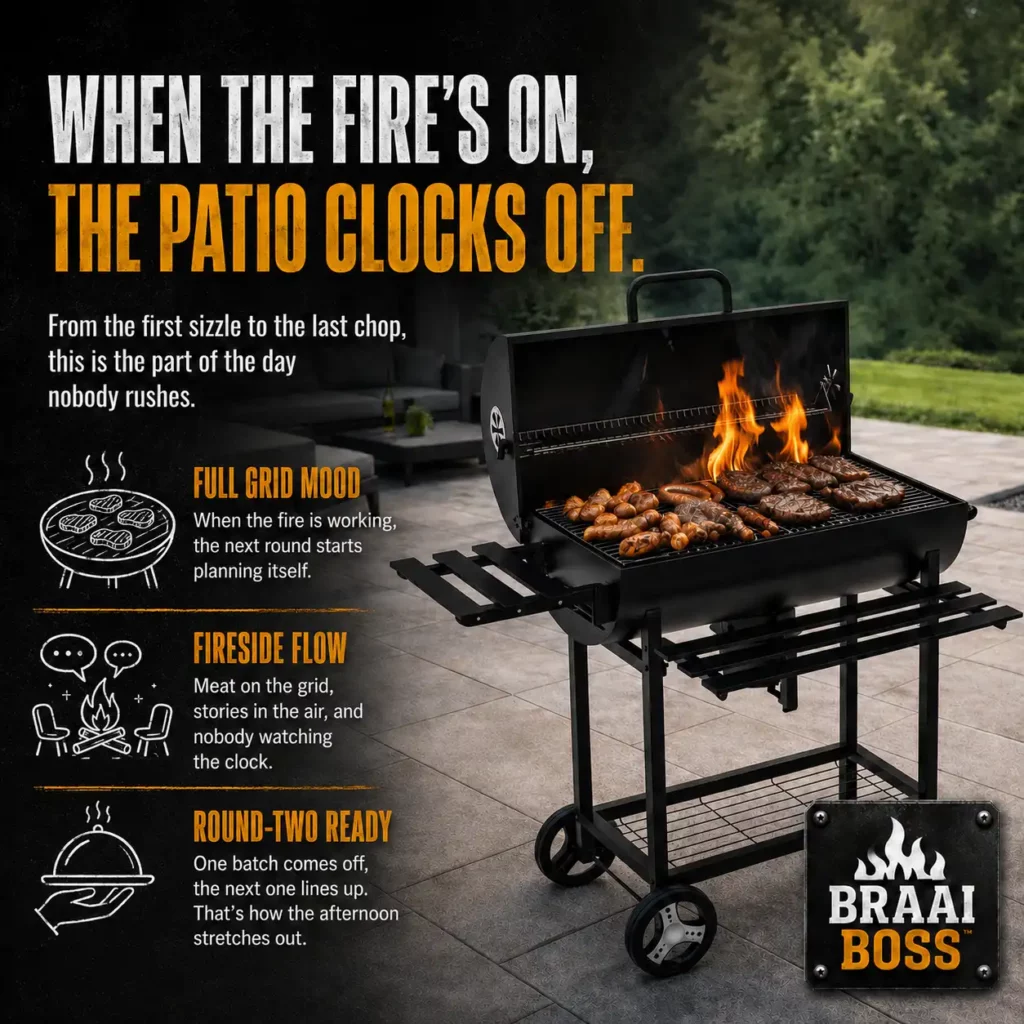 70cm Charcoal Barrel Braai,braai boss,charcoal braai,family braai