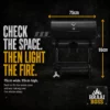 70cm Charcoal Barrel Braai,braai boss,charcoal braai,family braai
