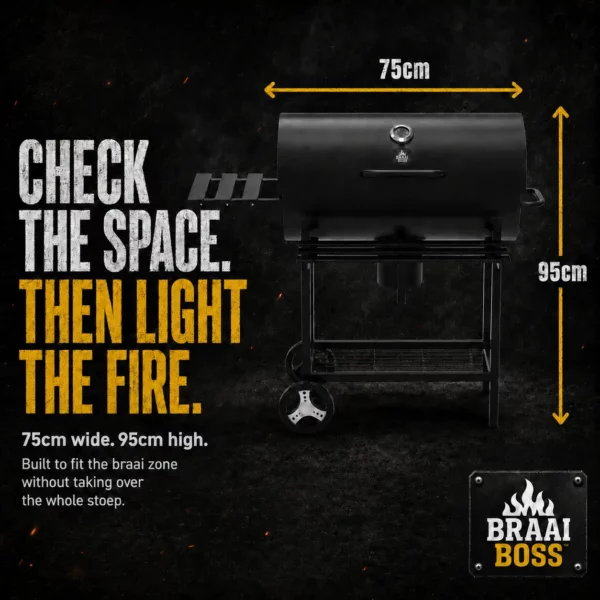 70cm Charcoal Barrel Braai,braai boss,charcoal braai,family braai