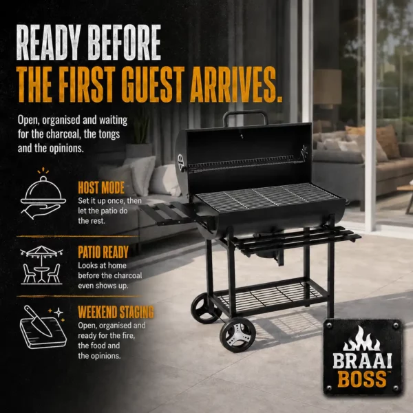 70cm Charcoal Barrel Braai,braai boss,charcoal braai,family braai