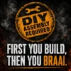 70cm Charcoal Barrel Braai,braai boss,charcoal braai,family braai