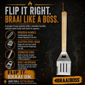BraaiBoss Triple-Edge Braai Spatula 001