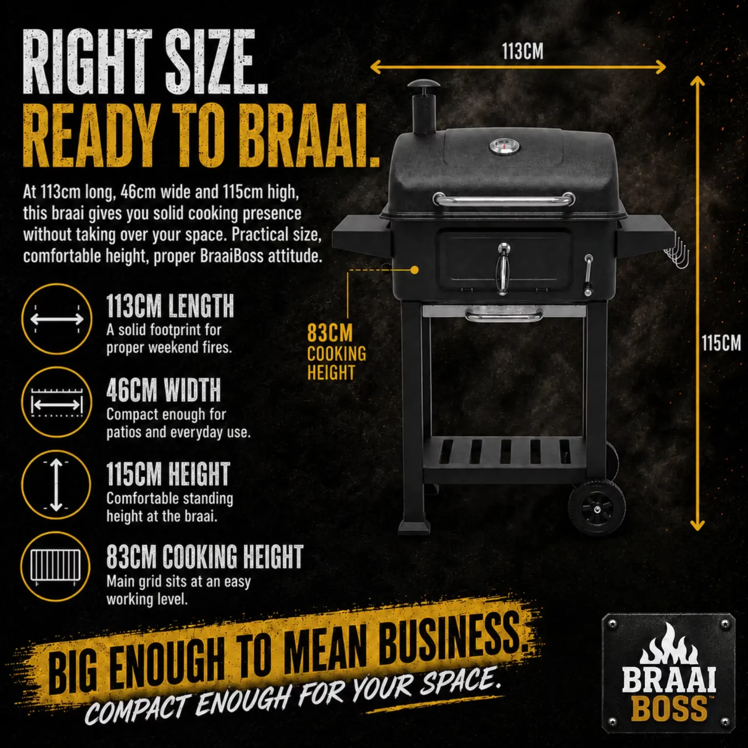 70cm Charcoal Barrel Braai,braai boss,charcoal braai,family braai