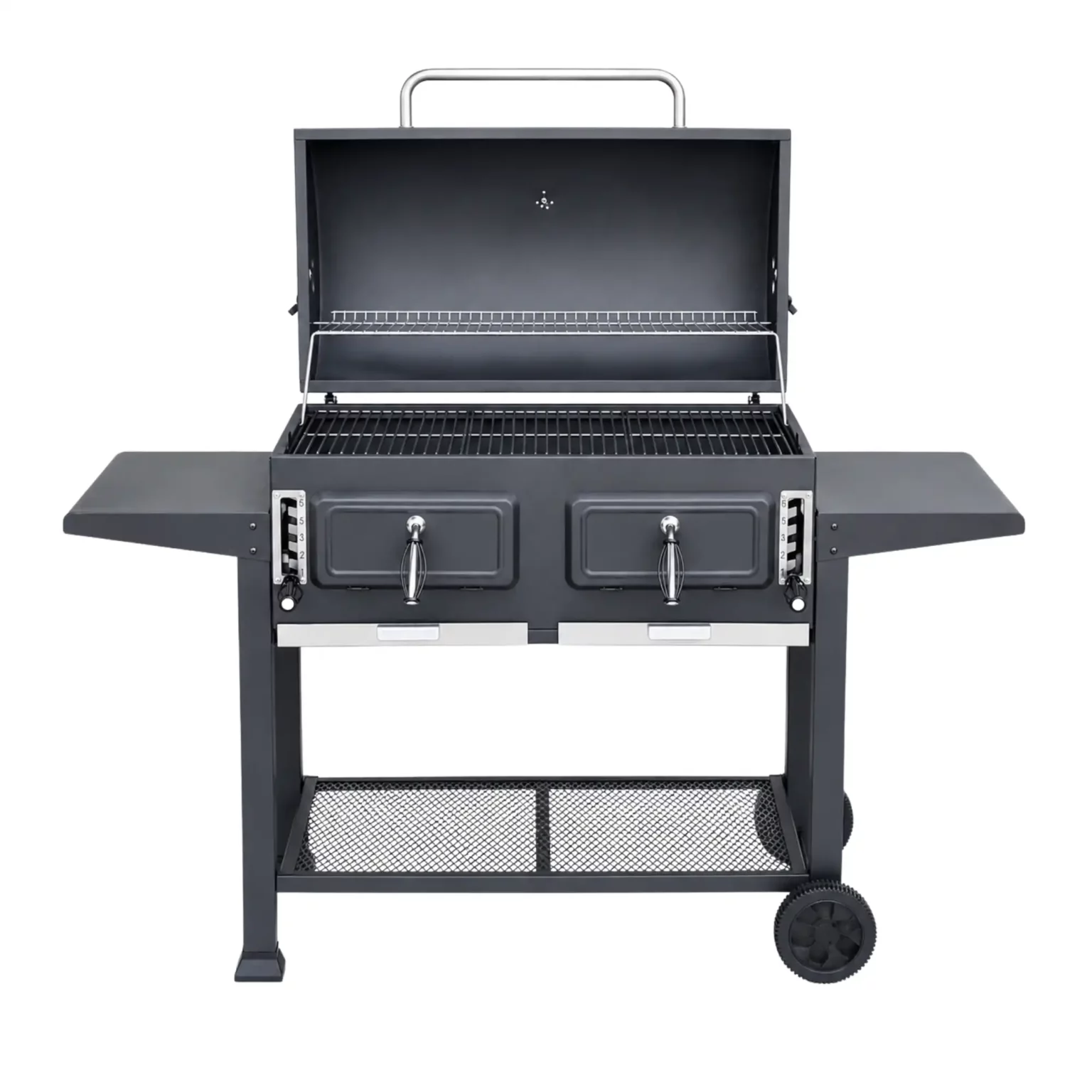 BraaiBoss Titan XL Charcoal Braai with Adjustable Heat & Thermometer