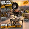 57cm kettle braai,57cm weber,side tables,thermometer,braai boss